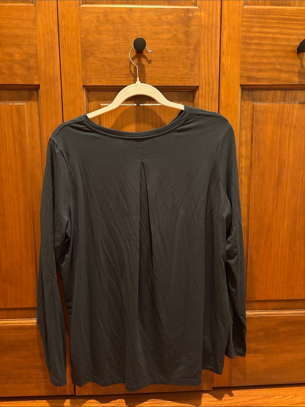 Athleta Dark Green/ Teal Move with Ease long sleeve - Picture 3 of 10